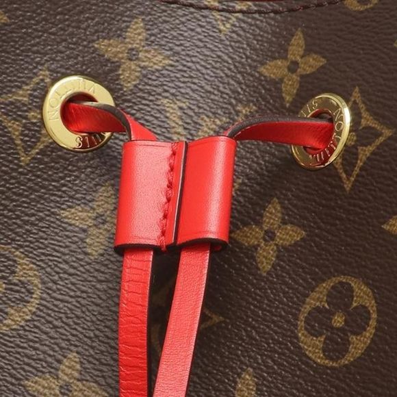 Louis Vuitton Shoulder Bag Neonoe Monogram Red - Picture 8 of 8